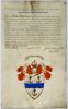 John Jamieson - 1865 Grant of Arms from the Court of Lord Lyon