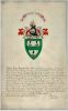 Robert Jarvie Jamieson - 1869 Grant of Arms from the Court of Lord Lyon